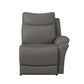 Kristyn Tufted-Back Right-Arm Wall-Hugger Recliner