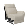 Kristyn Tufted-Back Right-Arm Wall-Hugger Recliner - Almond PU