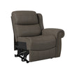 Sheahan Rolled Arm Right-Arm Wall Hugger Recliner with Nailheads