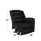 Kappel Right-Arm Wall Hugger Recliner with Stitched-Back Cushion