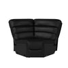 Kappel Modular Stitched-Back Wedge - Black PU