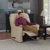 Hertwick Tufted Back Extra Large Wall Hugger Recliner