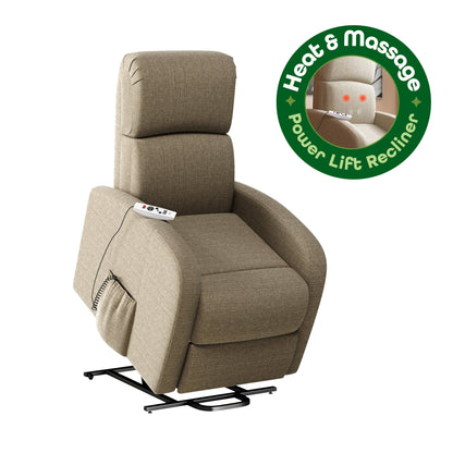 Mikosz Modern Power Recliner and Lift Chair with Heat and Massage