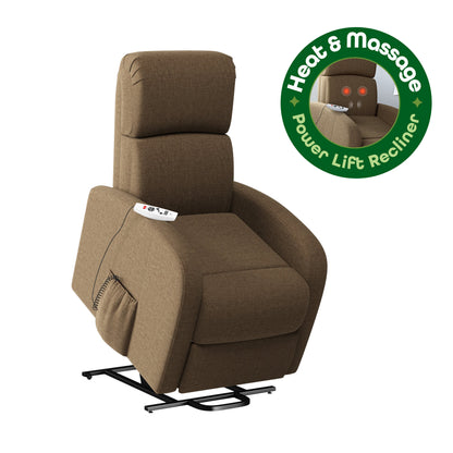 Mikosz Modern Power Recliner and Lift Chair with Heat and Massage