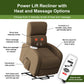 Mikosz Modern Power Recliner and Lift Chair with Heat and Massage