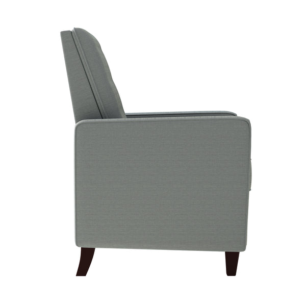 Dickson Button Tufted Pushback Chair