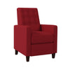 Dickson Button-Tufted Square Arm Pushback Recliners (Set of 2)