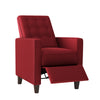 Dickson Button-Tufted Square Arm Pushback Recliners (Set of 2)
