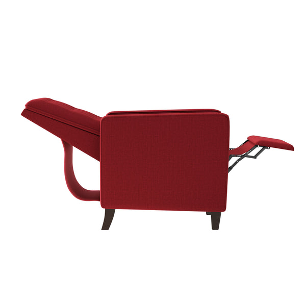 Dickson Button Tufted Pushback Chair