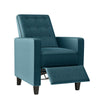 Dickson Button-Tufted Square Arm Pushback Recliners (Set of 2)
