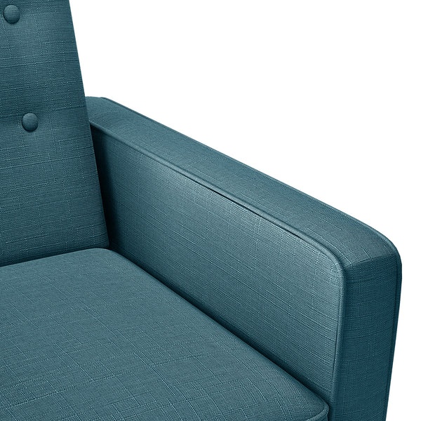 Dickson Button Tufted Pushback Chair