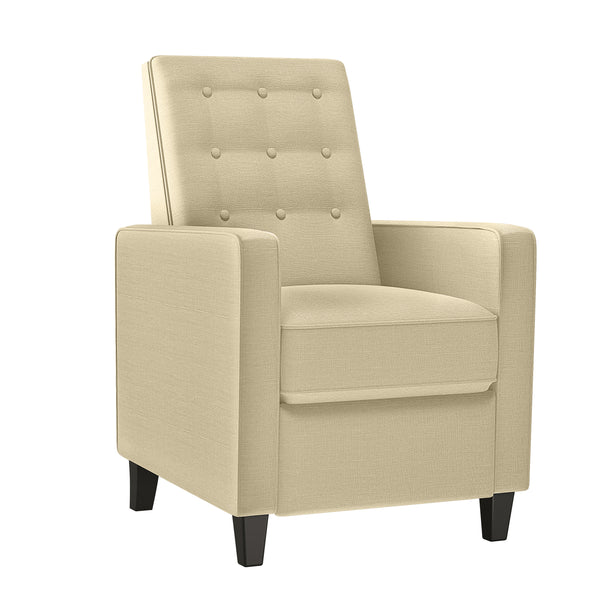 Dickson Button Tufted Pushback Chair