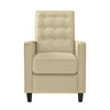 Dickson Button Tufted Pushback Chair
