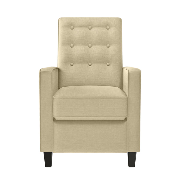 Dickson Button Tufted Pushback Chair
