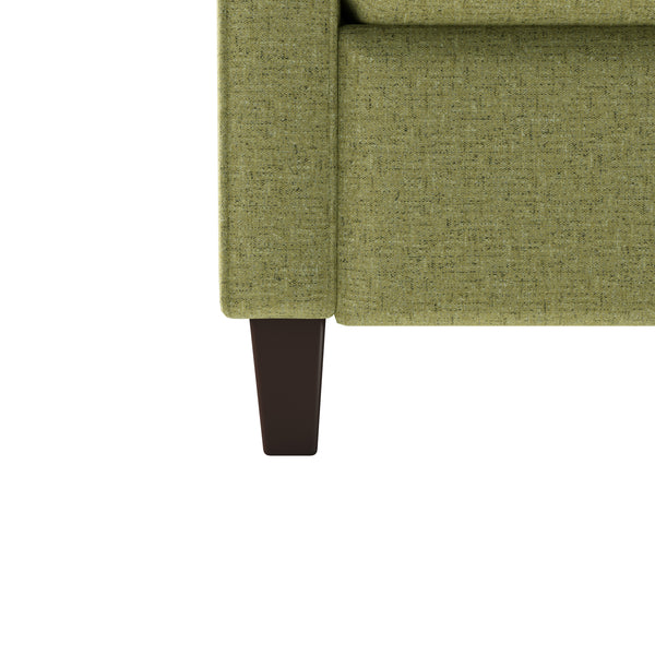 Dickson Button-Tufted Square Arm Pushback Recliners (Set of 2)