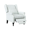 Furusho Wingback  Rolled-Arm Pushback Recliner