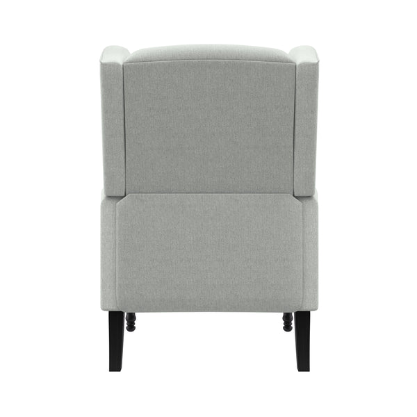 Furusho Wingback  Rolled-Arm Pushback Recliner