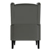 Furusho Wingback Push Back Recliner Chair (Set of 2)