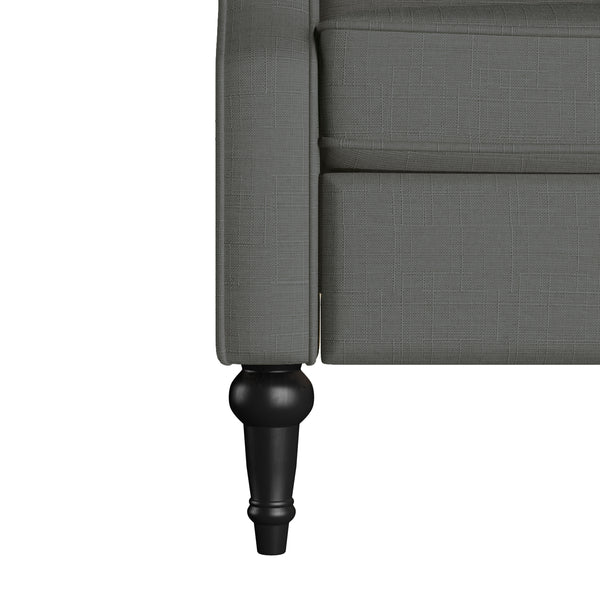 Furusho Wingback Push Back Recliner Chair (Set of 2)
