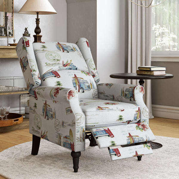 Hodgkins Wingback Pushback Recliner