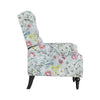 Furusho Wingback Push Back Recliner Chair (Set of 2)