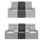 Menken Stitch-Tufted Armless Wall Hugger Recliner