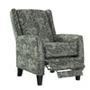 Huddleston Pushback Recliner - Paisley Gray Linen