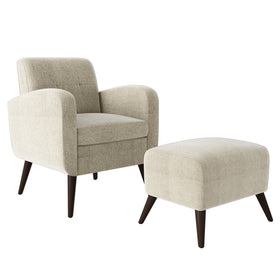 Fernanda Armchair and Ottoman Set