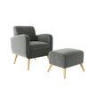 Fernanda Armchair and Ottoman Set